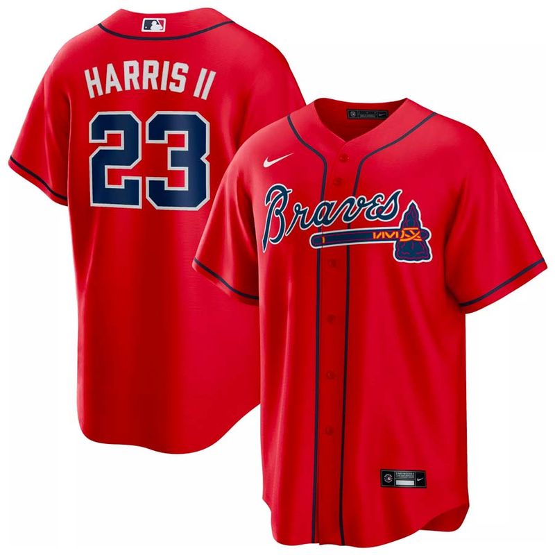 Michael Harris Jersey - Atlanta Braves Replica Adult Home Jersey