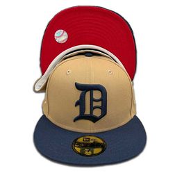 Detroit Tigers Just Another Day 1945 Patch Red UV 59FIFTY Fitted Hat