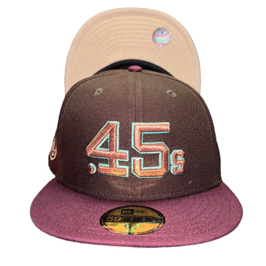 Men's Houston Colt .45's New Era Tan/Black 40th Anniversary