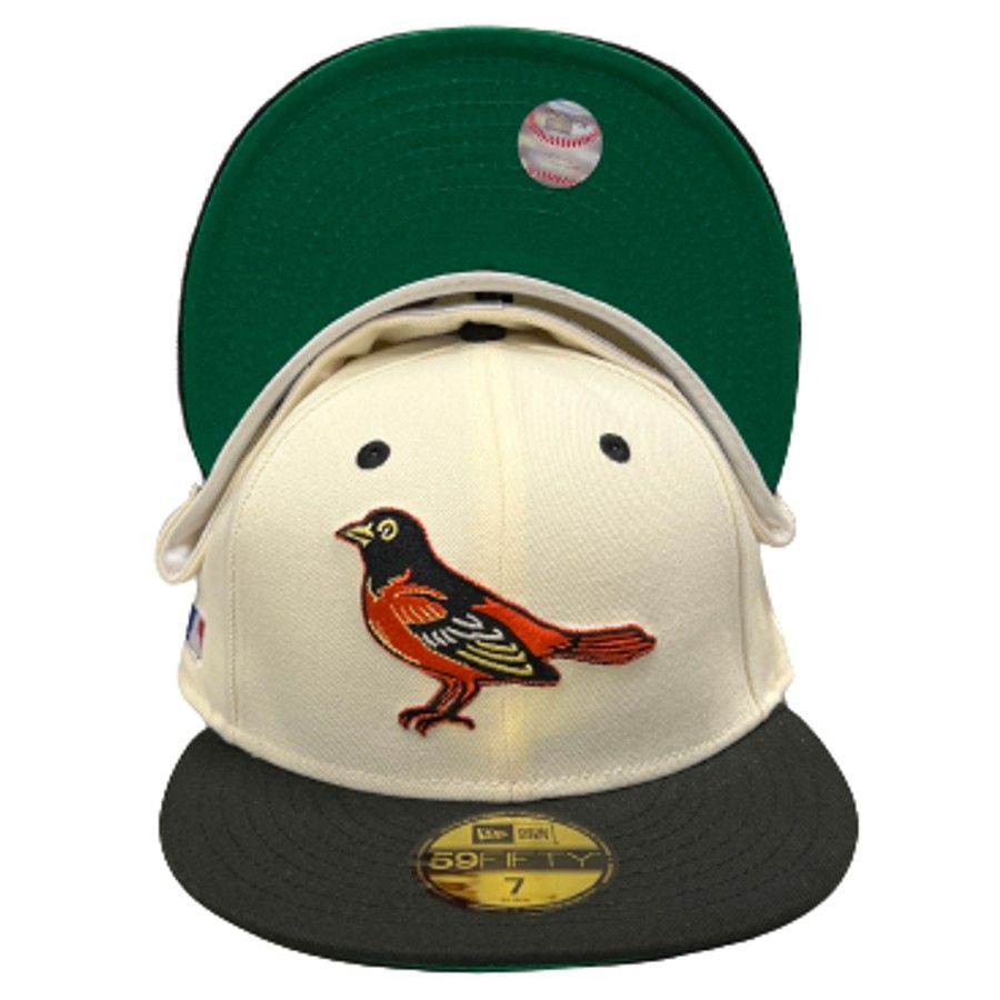 fitted orioles hat