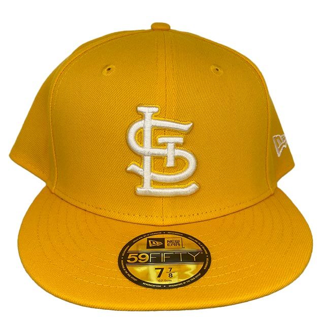 St. Louis Cardinals All Yellow New Era 59FIFTY Fitted Hat