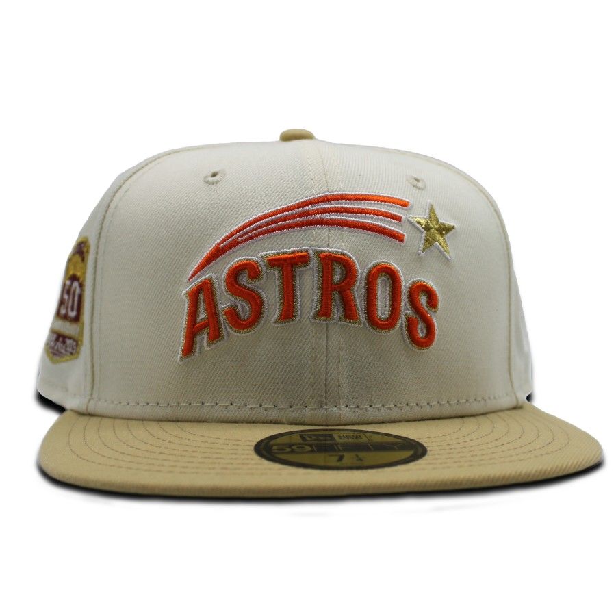 New Era 59Fifty Houston Astros 50th Anniversary Patch Fitted Hat – 402Fitted