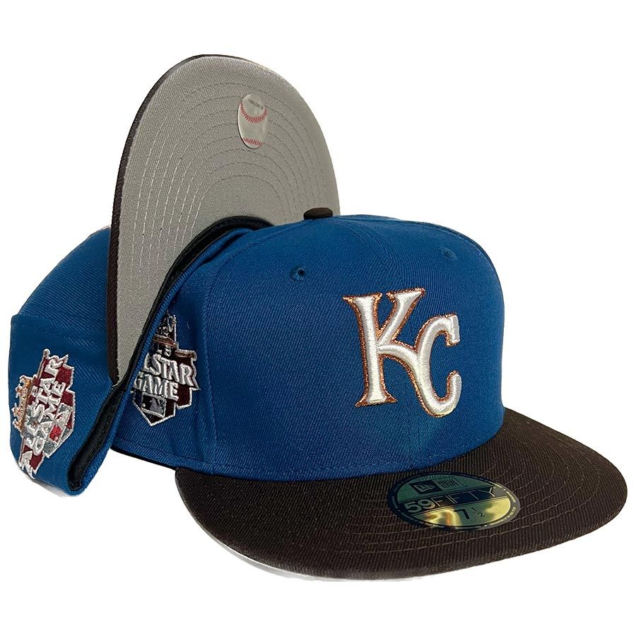 Kansas City Royals ANIM8 Pack 2012 ASG Patch Gray UV 59FIFTY Fitted Hat