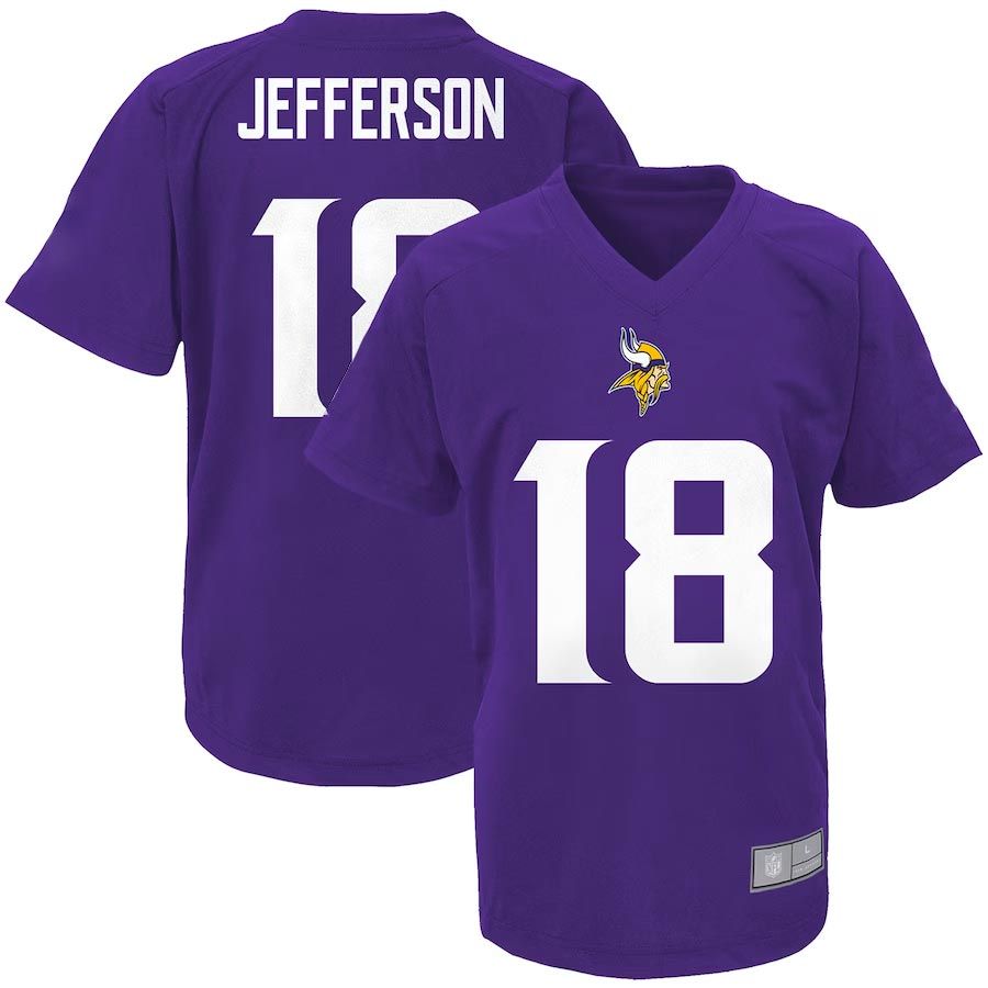 Justin Jefferson Jersey shirt vikings shirt t-shirt fan gear