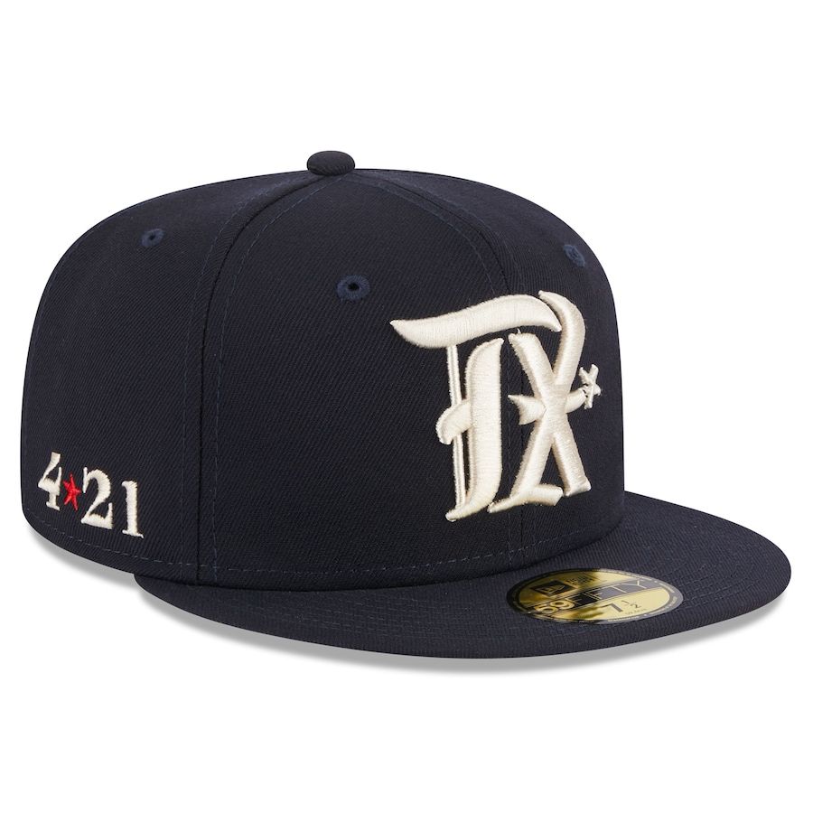 Texas Rangers 50th Anniversary patch hat., By Pro Image Sports-Durant