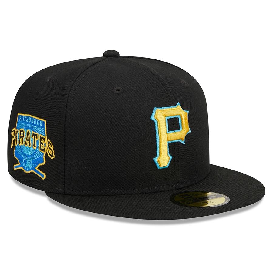 Pittsburgh Pirates Fathers Day 2023 On Field Teal Blue UV New Era 59FIFTY Fitted  Hat