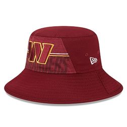 Washington Commanders Maroon New Era 2023 NFL Training Camp Stretch Bucket Hat