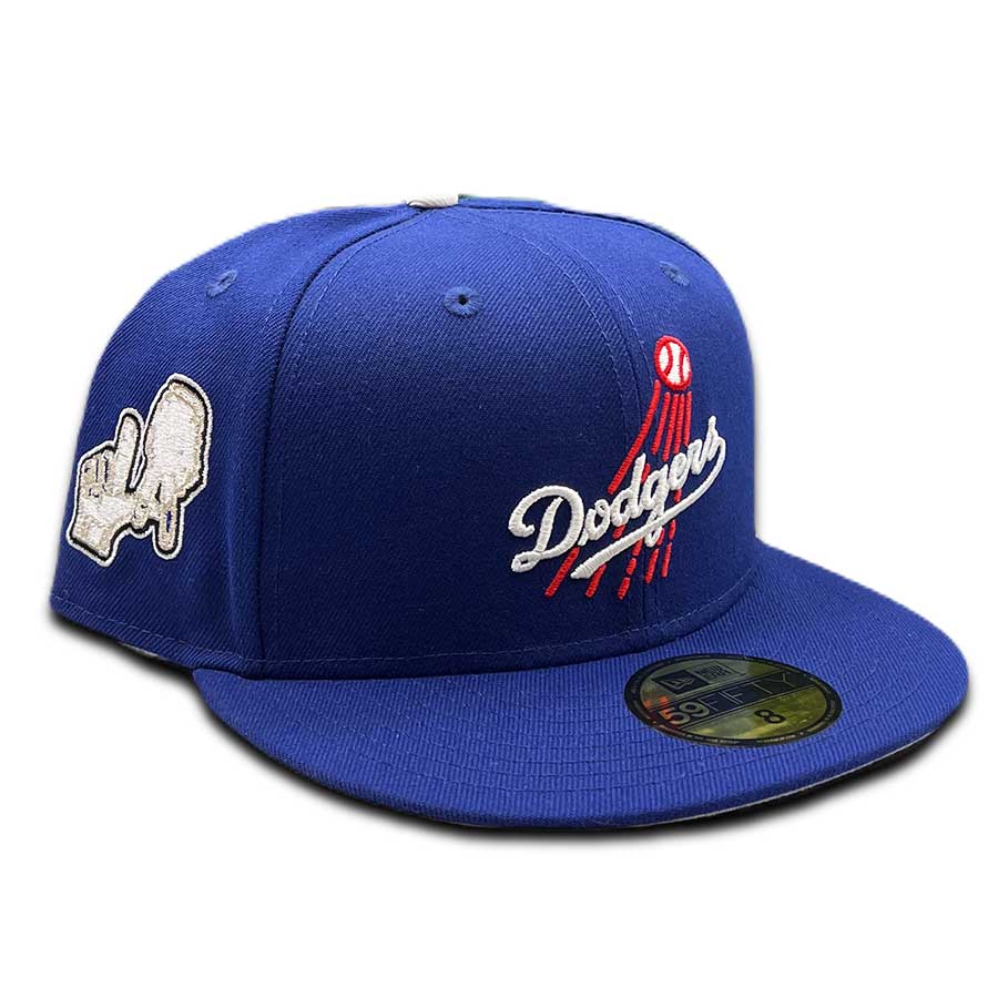 LA Dodgers Basic Ball Cap, Royal Blue/White