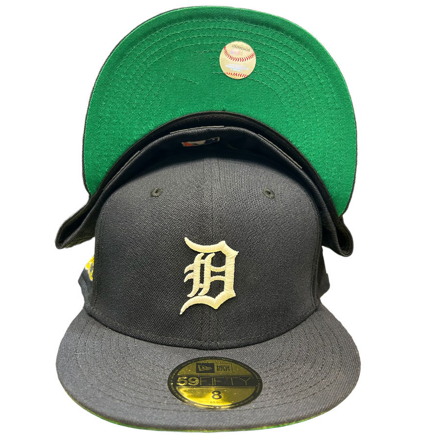 Detroit Tigers Navy 90s Movie Pack Tiger Stadium Patch Green UV New Era  59FIFTY Fitted Hat