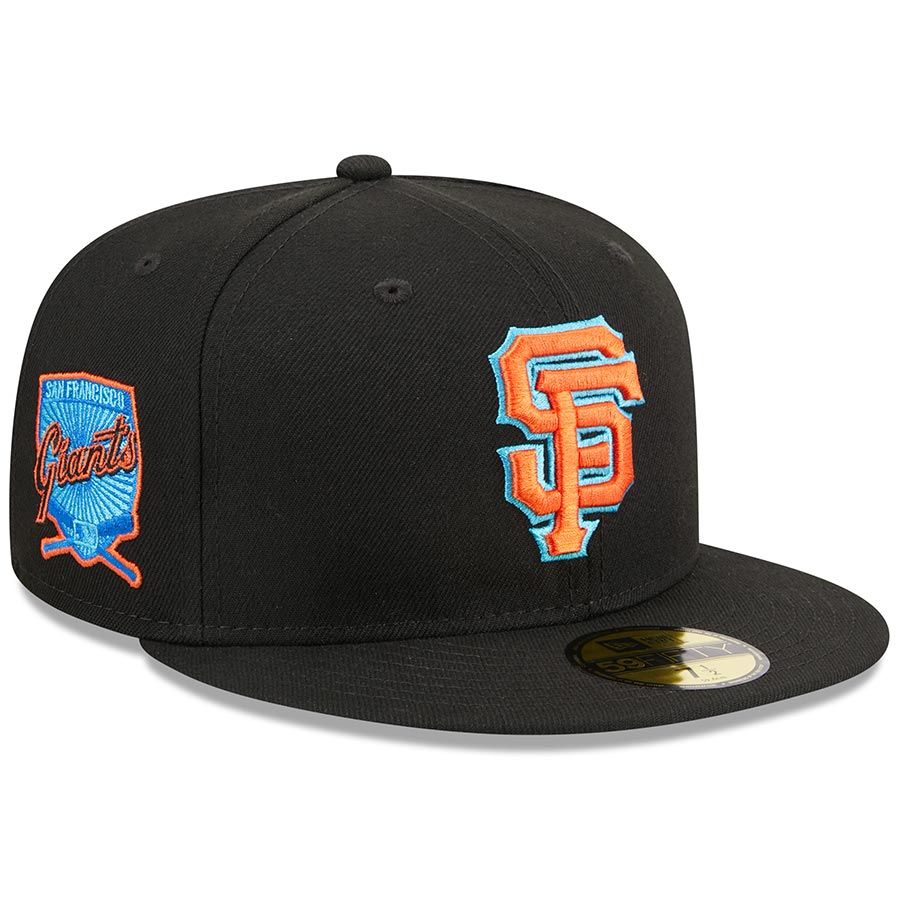 Men's New Era Gray/Teal San Francisco Giants 59FIFTY Fitted Hat