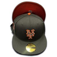 New York Mets Black Pro Image Exclusive 40th Aniv Patch Copper Satin UV 59FIFTY Fitted Hat