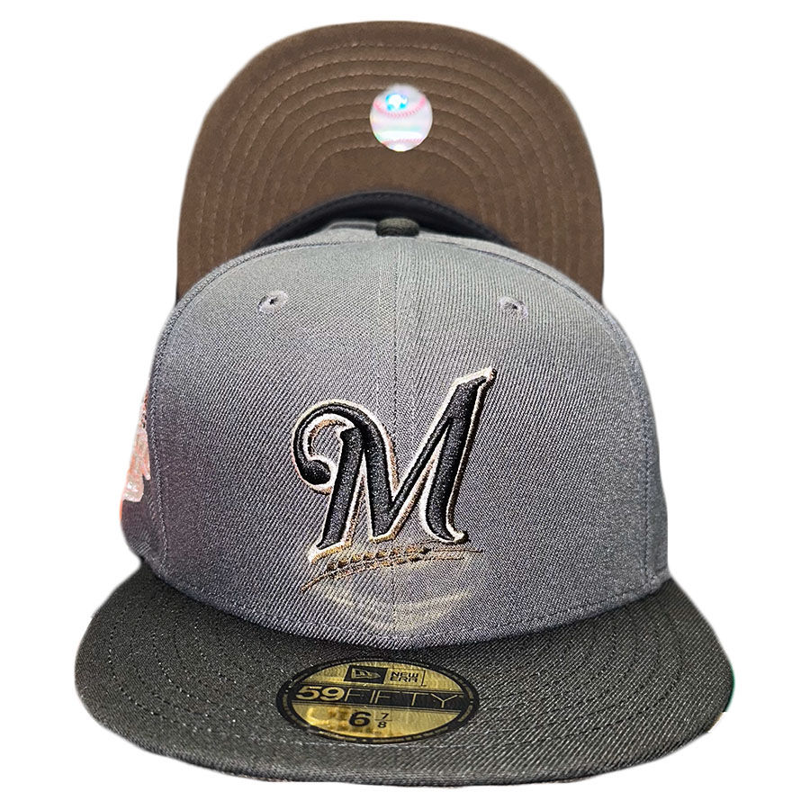 Milwaukee Brewers Return of Pauls Fitteds 2002 ASG Patch Brown UV