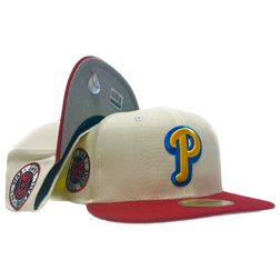 Philadelphia Phllies Chrome Two Tone 1947 ASG Patch Gray UV New Era 59FIFTY Fitted Hat