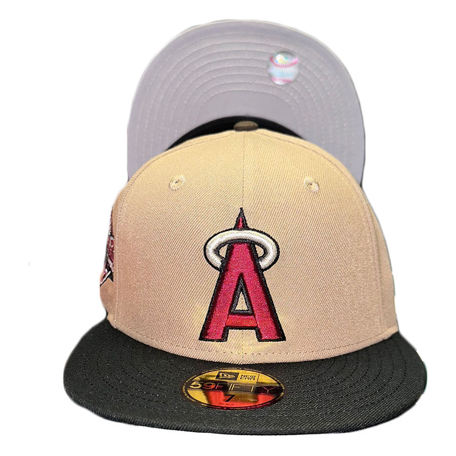 The Angels will be wearing these caps - Los Angeles Angels