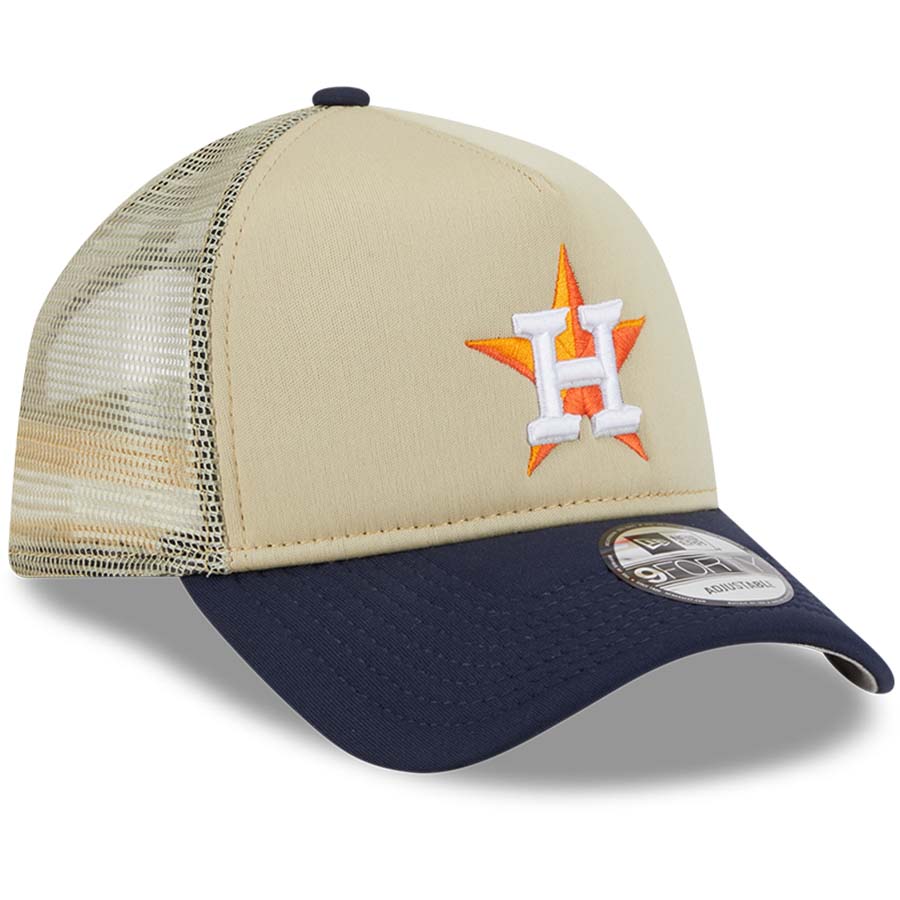 New Era Astros A Frame Adjustable Cap