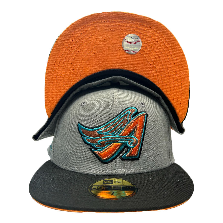 59FIFTY Los Angeles Angels Gray/Rifle/Orange Angels Patch