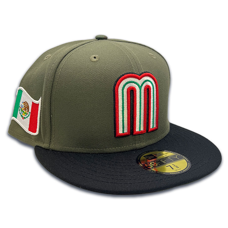 San Diego Baseball Hat Dark Green New Era 59FIFTY Fitted Dark Green / Toast | Black / 7 1/2