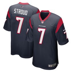 Houston Texans C.J. Stroud Navy Nike Game Jersey