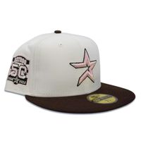 Houston Astros Neapolitan Pack 50th Patch Pink UV 59FIFTY Fitted Hat