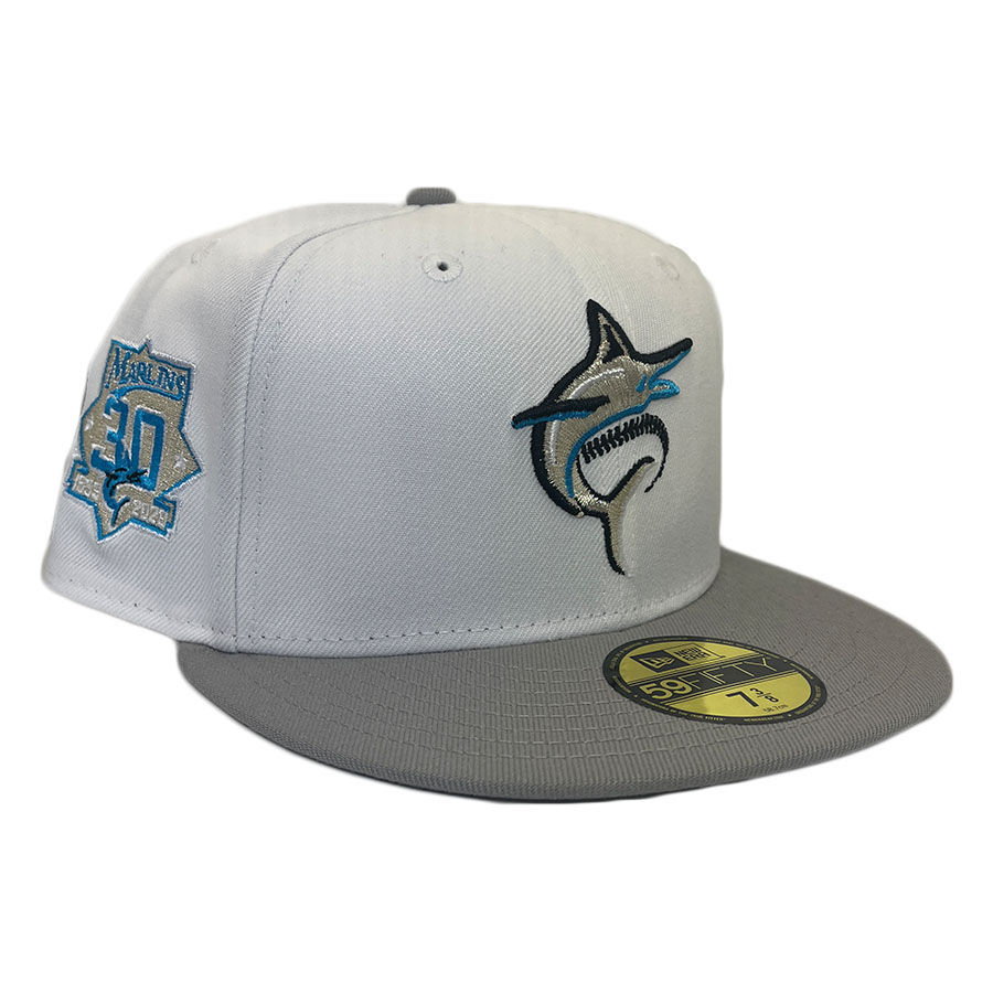 New Era Miami Marlins 30th Anniversary Two Tone Edition 59Fifty Fitted Hat