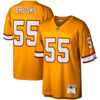 Tampa Bay Buccaneers Derrick Brooks Creamsicle Mitchell & Ness Throwback Game Jersey