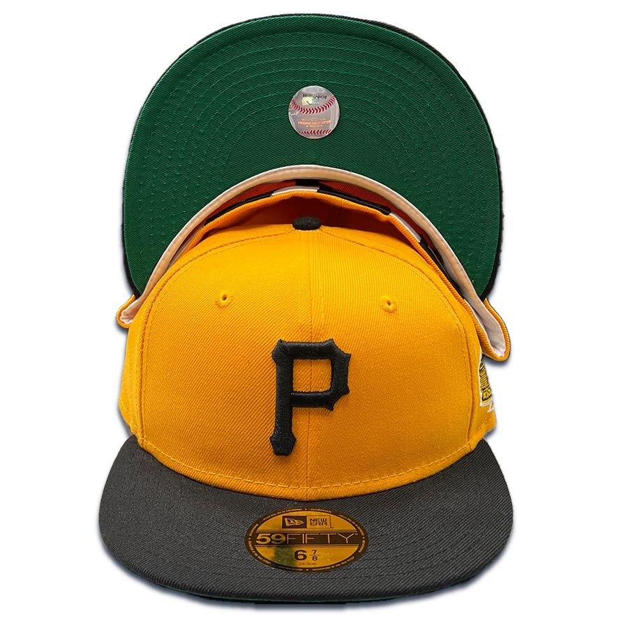 Pittsburgh Pirates Yellow 2Tone 1971 WS Patch Green UV 59FIFTY Fitted Hat