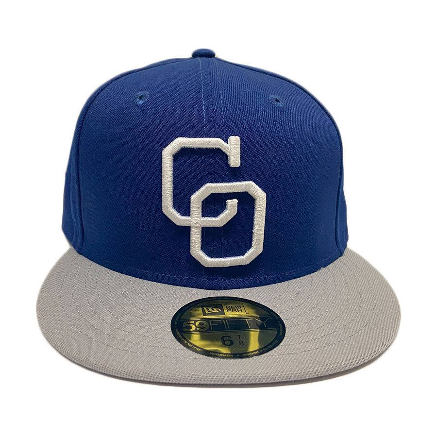 Yaquis de Obregon Blue Gray Two Tone 59FIFTY Fitted Hat