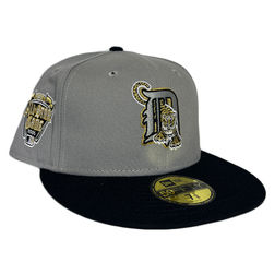 New Era Detroit Tigers Stadium Patch Bourbon and Suede Edition 59Fifty  Fitted Hat, EXCLUSIVE HATS, CAPS