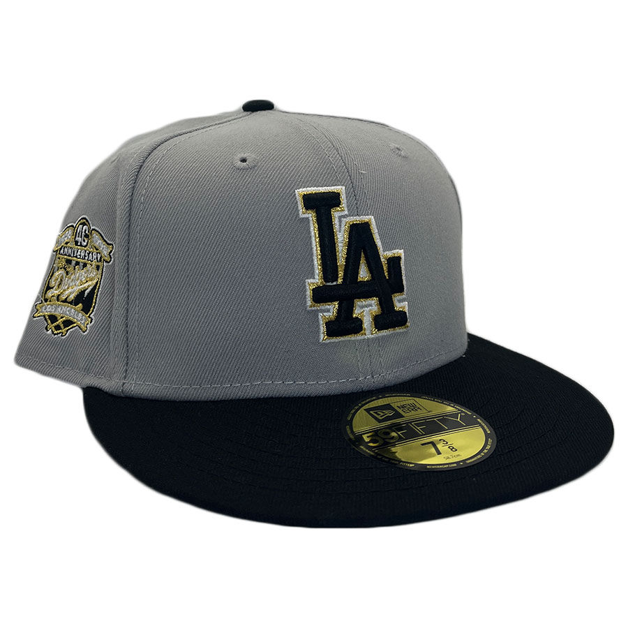 Los Angeles Dodgers New Era 59FIFTY Fitted Hat - Black/Gold