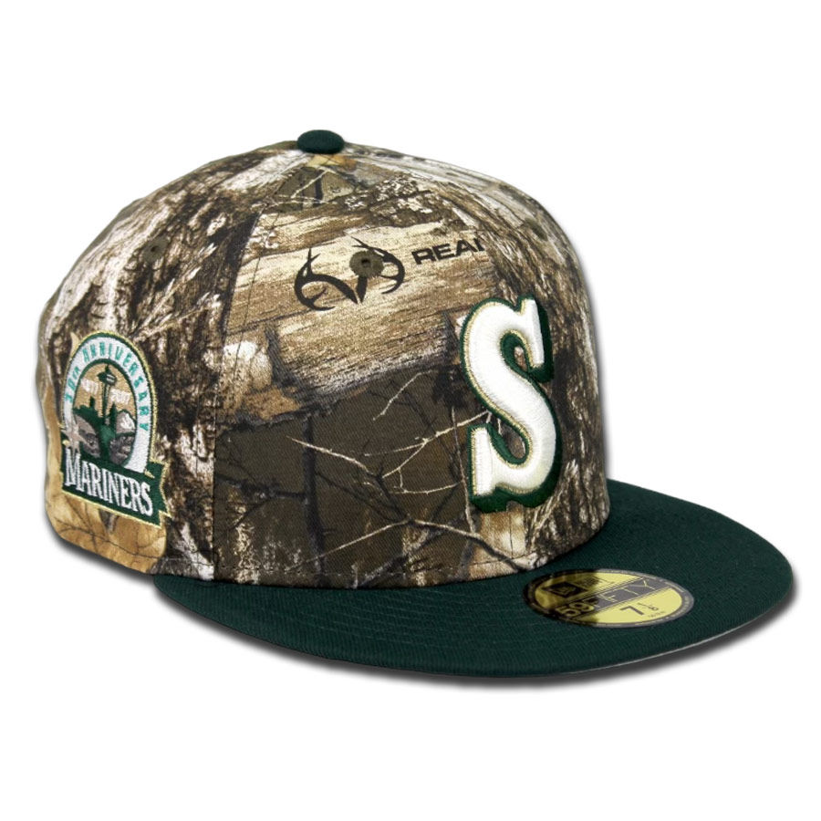 Seattle Mariners 805 Real Tree Pack 30th Patch Gray UV 59FIFTY