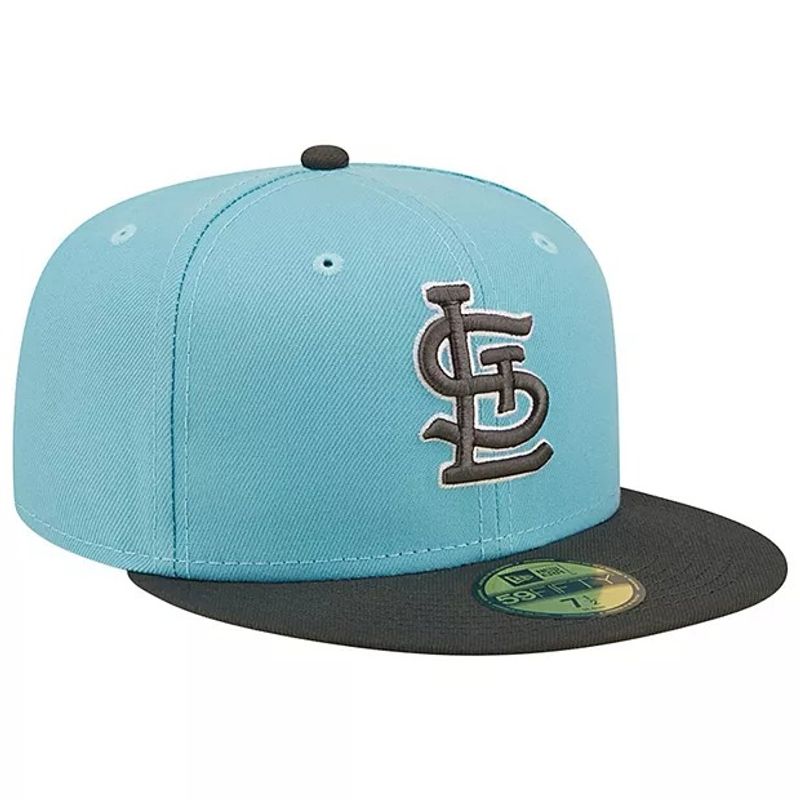 St. Louis Cardinals New Era Team Logo 59FIFTY Fitted Hat - Black