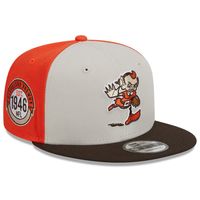 Cleveland Browns 2023 Crucial Catch 9FIFTY Snapback Hat, Black, NFL by New Era