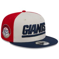 New York Giants 2023 NFL Sideline Historic Logo New Era 9FIFTY Snapback Hat