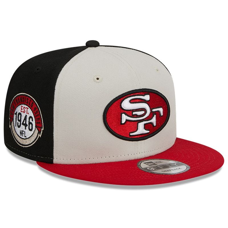 Pro Standard San Francisco 49ers Old English Logo Snapback Hat (Red)  FS4741965