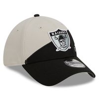 Las Vegas Raiders 2023 NFL Sideline Historic Logo New Era 39THIRTY 39THIRTY Flex Hat
