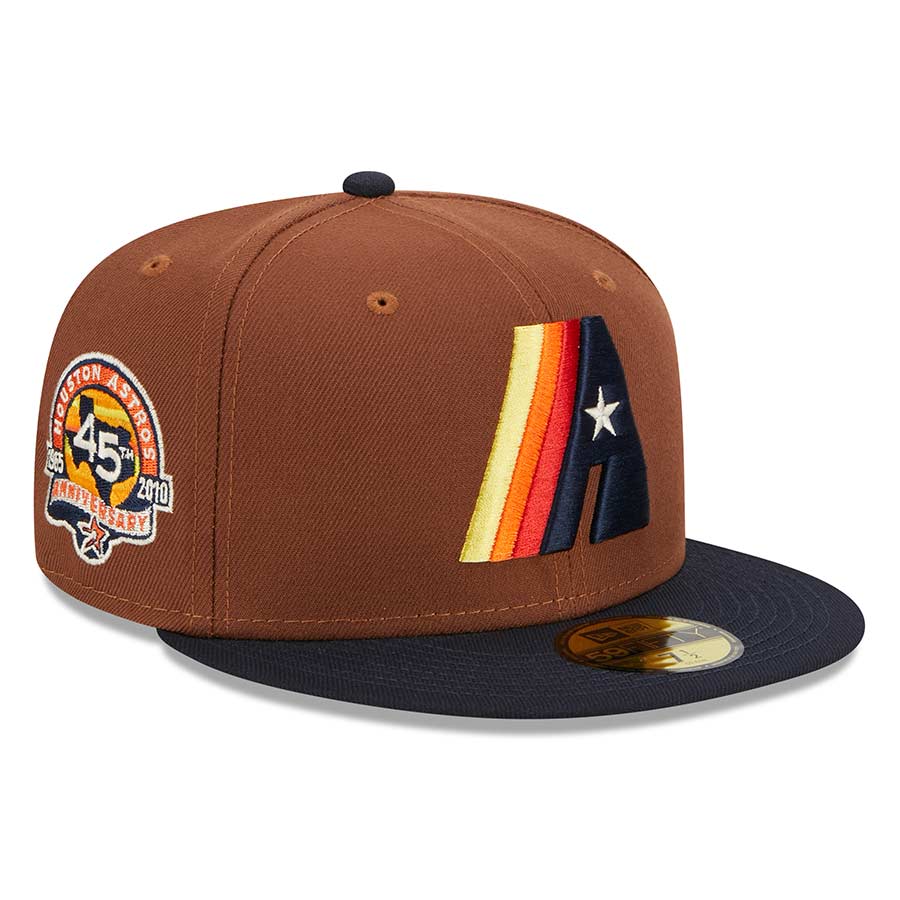 Houston Astros Wildlife 59FIFTY Fitted Hat, Brown - Size: 8, MLB by New Era