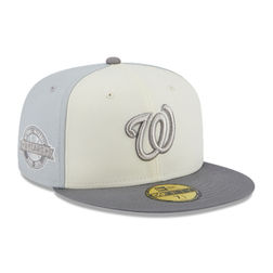 Washington Nationals Anniversary Collection Gray UV New Era 59FIFTY Fitted Hat