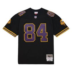 Minnesota Vikings Randy Moss 1998 Mitchell & Ness Black Bo Tonal Legacy Jersey