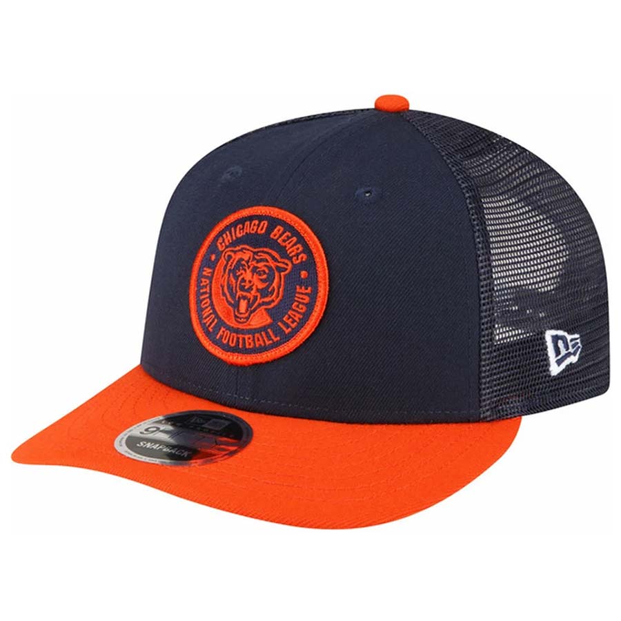 Chicago Bears 2023 NFL Sideline Navy and Orange New Era Low Profile 9FIFTY  Snapback Hat