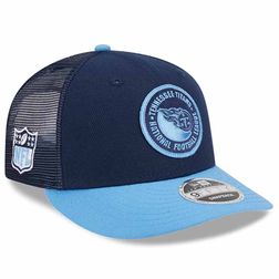 Tennessee Titans 2023 NFL Sideline Navy and Light Blue New Era Low Profile 9FIFTY Snapback Hat
