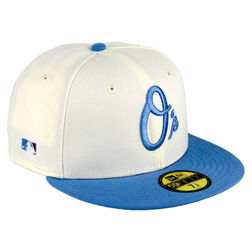 New Era Baltimore Orioles All Star Game 1958 Throwback Pack 59Fifty Fitted  Hat