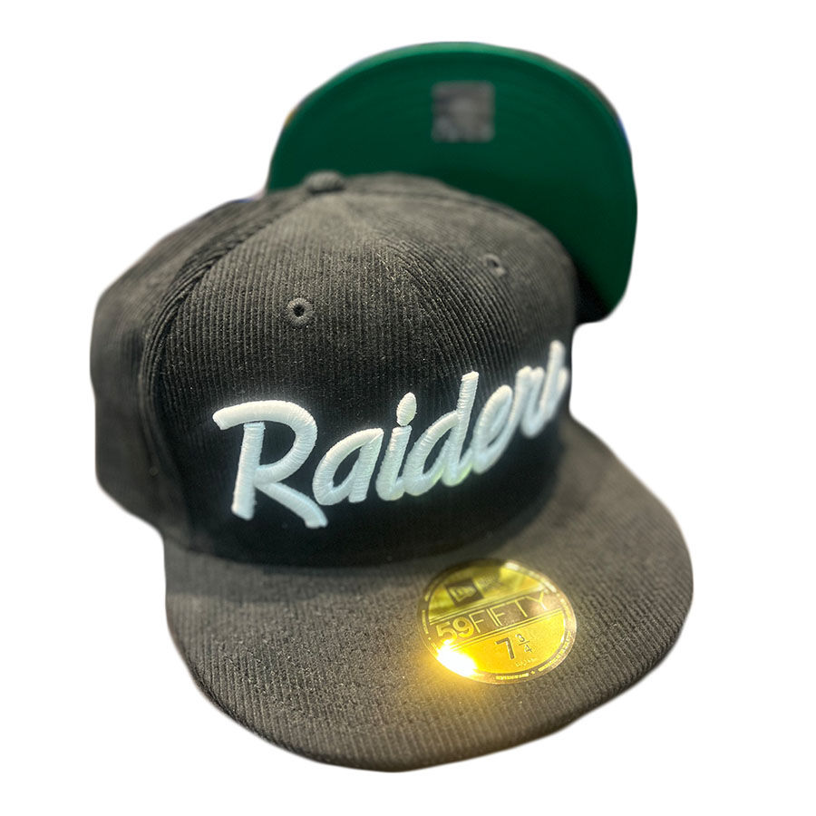 NEW ERA 59FIFTY NFL LAS VEGAS RAIDERS DARK GREEN / GREY UV FITTED