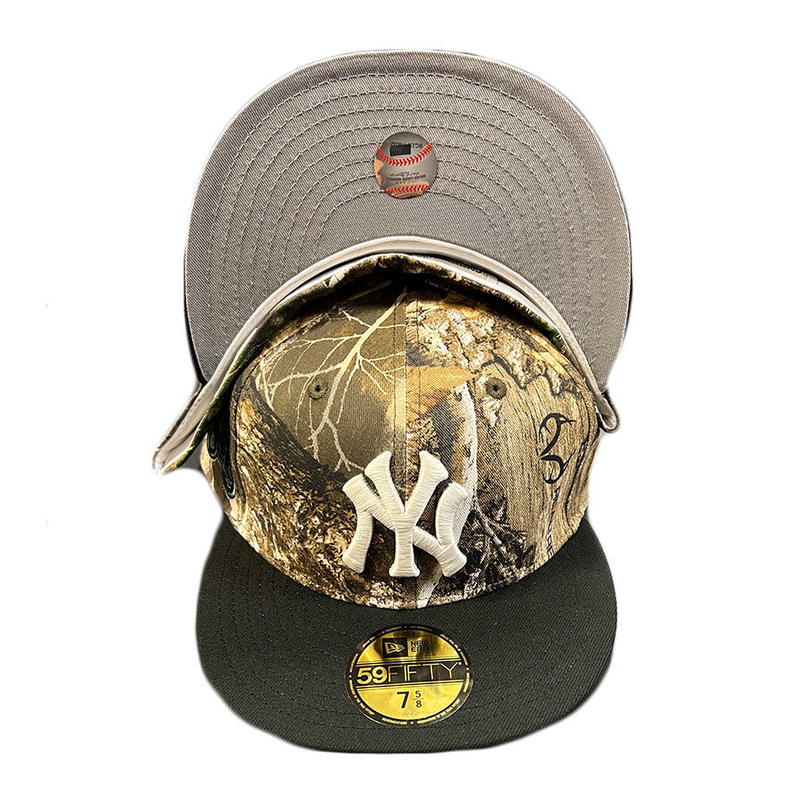 New York Yankees Real Tree Two Tone 75th World Series Patch