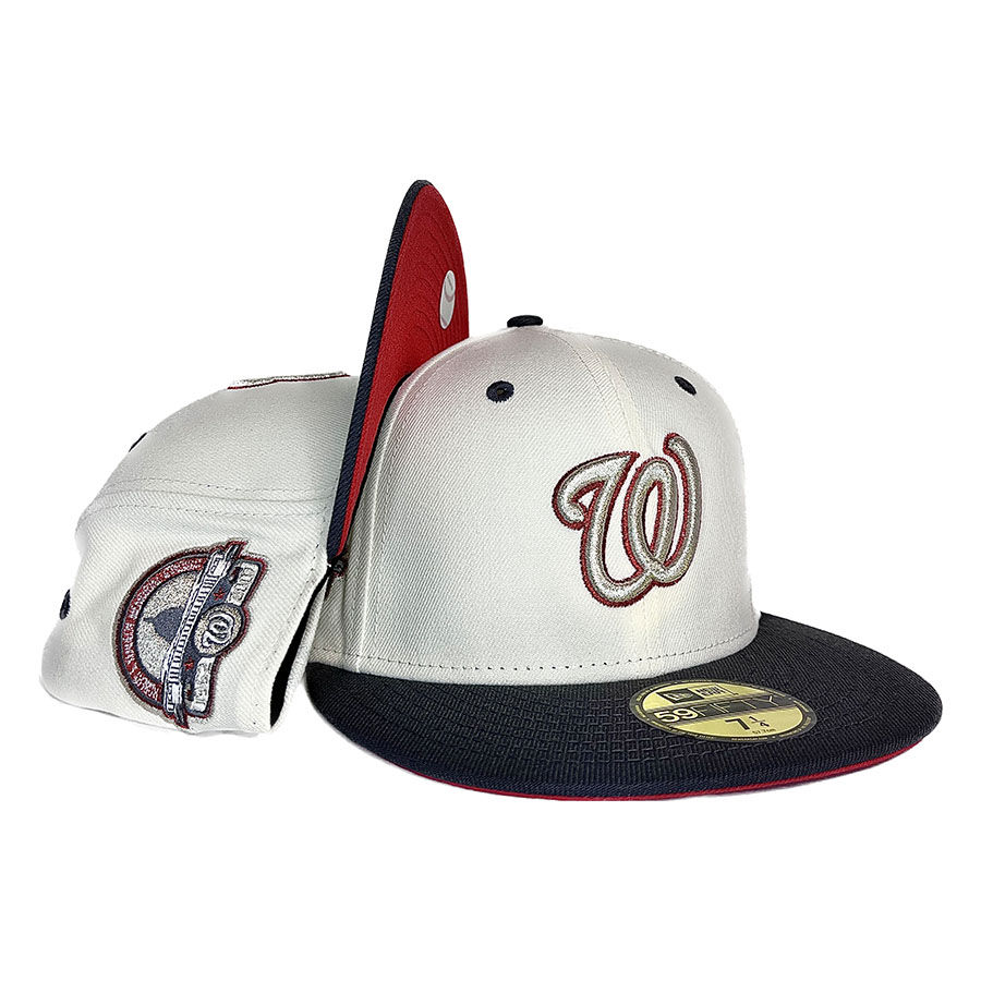 Washington Nationals Chrome Graphite Two Tone RKF Memorial Patch