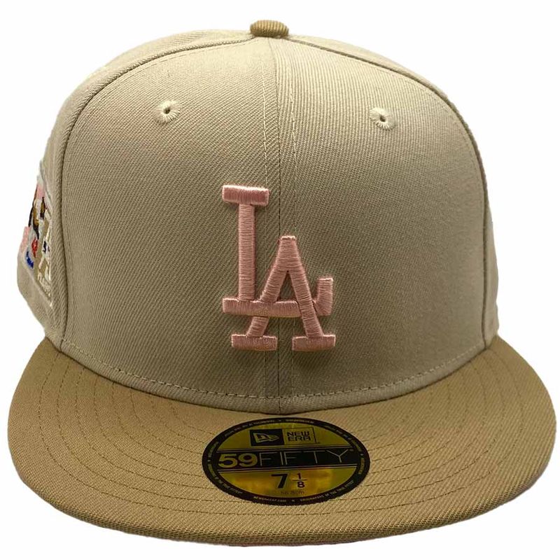 New Era - Vegas Gold 59FIFTY Fitted - Brooklyn Dodgers, Beige / 7 3/8 | Feature