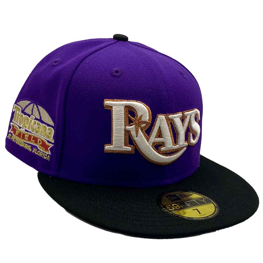 Tampa Bay Rays Purple and Black Blood Brothers 2 Tropicana Field Patch