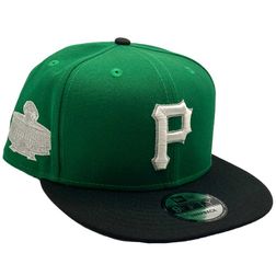 Pittsburgh Pirates Green and Black 1971 World Series Patch Gray UV 9Fifty Snapback