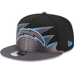 Los Angeles Chargers Tidal Wave Black NFL New Era 9FIFTY Snapback Hat