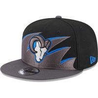 New Era 9Fifty NFL Los Angeles Rams Helmet Charcoal/Royal Blue Snapback  Cap