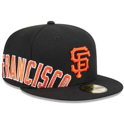 San Francisco Giants Mitchell & Ness Grand Slam Snapback Hat - Black